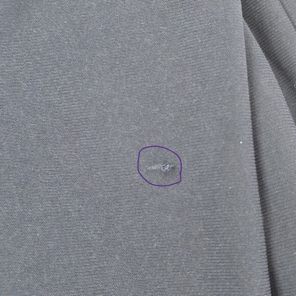 Vince Camuto navy blue jumpsuit stretch pockets back zip Medium - Picture 8 of 11